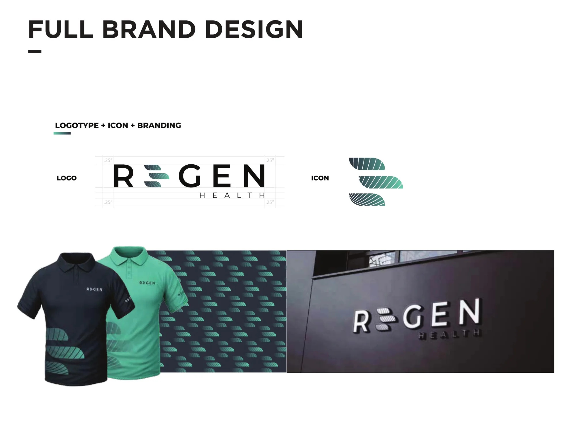Branding and graphic design portfolio sample 2 by Light Sketch Creative, Houston