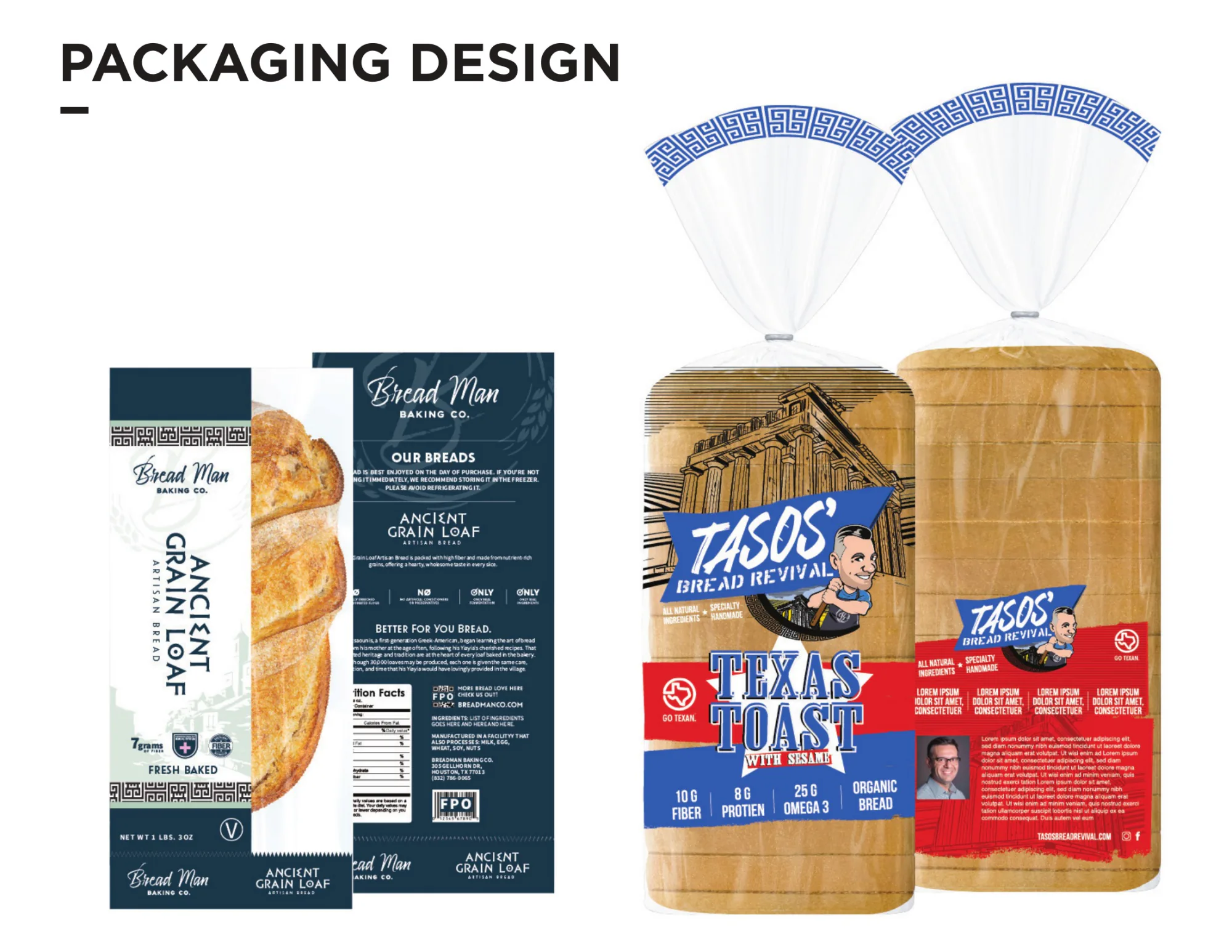 Branding and graphic design portfolio sample 4 by Light Sketch Creative, Houston
